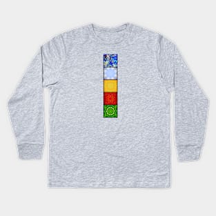 Five Elements Banner Kids Long Sleeve T-Shirt